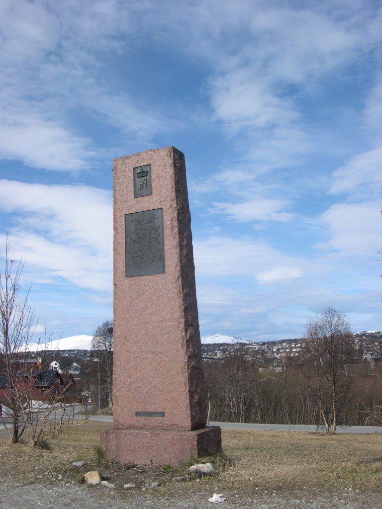 Minnesmerke over Tromsdalen fangeleir