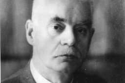 Halvdan Koht (1873-1965), utenriksminister. PA-1209/Ub/45/3