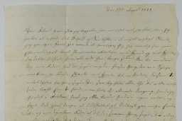 Andrea Motzfeldts brev til sin far 1829 om at hun har funnet sin rette