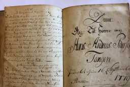 Fant igjen svartebok fra 1779