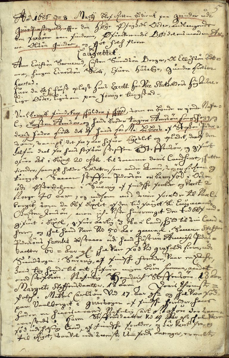 Solør og Østerdalen sorenskriverembete, Tingbok 25, 1686, side 5