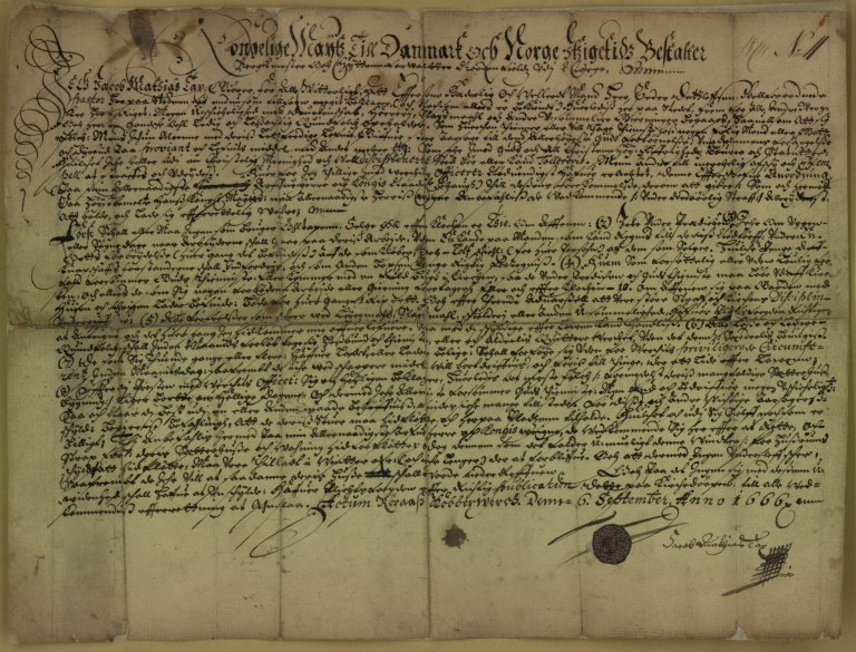 Bergmester Taxes ordre til innskrenkning av stedfunden uorden på Røros, så som drukkenskap og løsaktighet, 6. september 1666