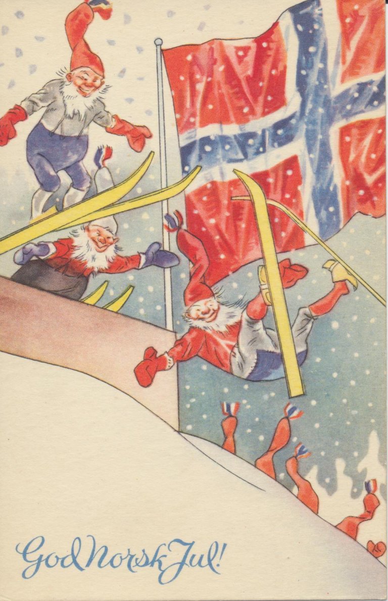 konfiskerte julekort under krigen
