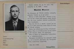 Max Manus - ettersøkt